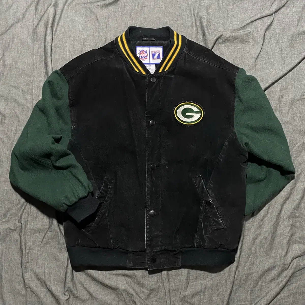 Logo 7 X NFL G. Packers Jacket Sz M